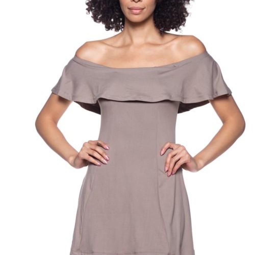 Skinny Slim short Casual Slim fit. Off The Shoulder dress